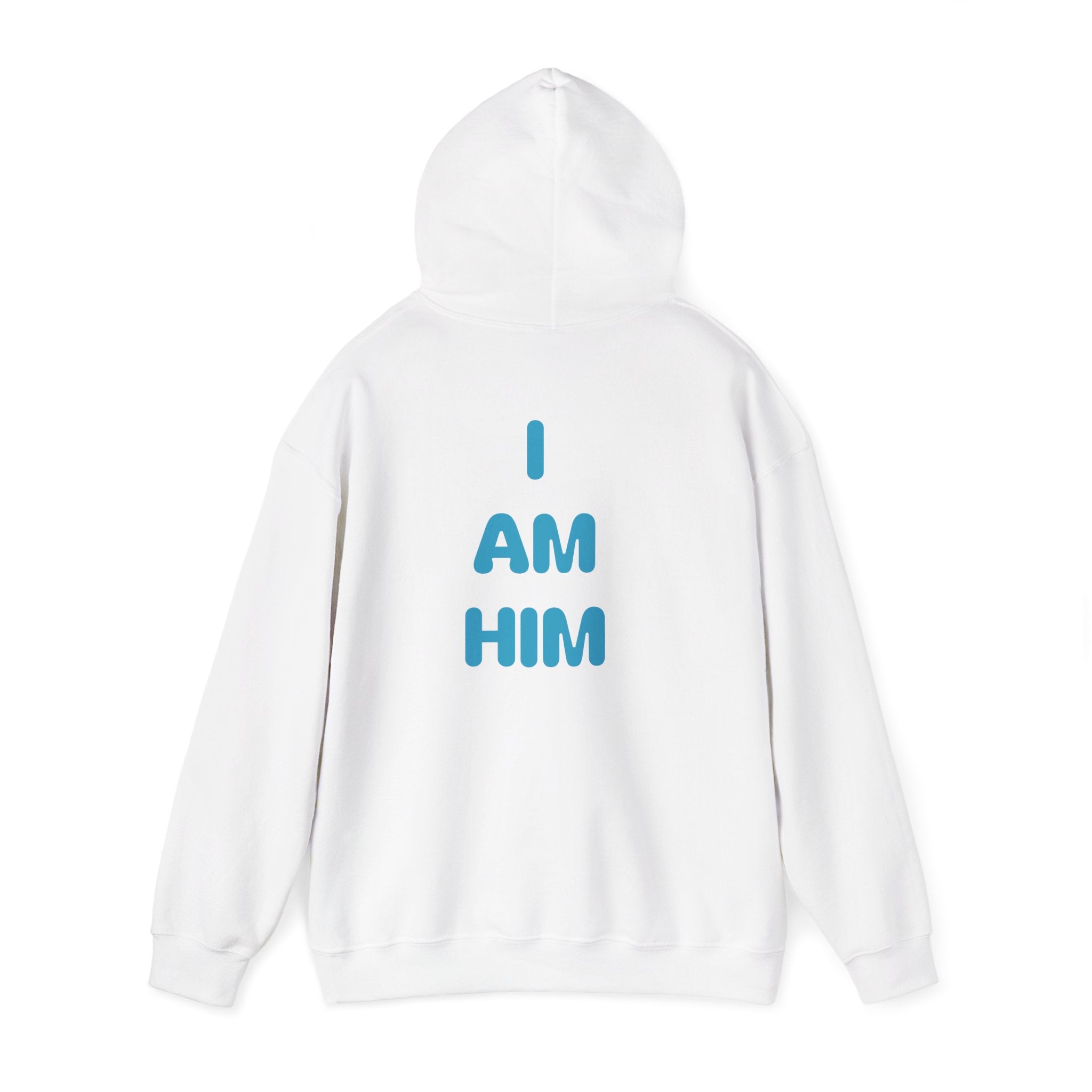 LAZEE Unisex “I Am Him” Cozy Heavy Blend Hoodie  Lazee.official