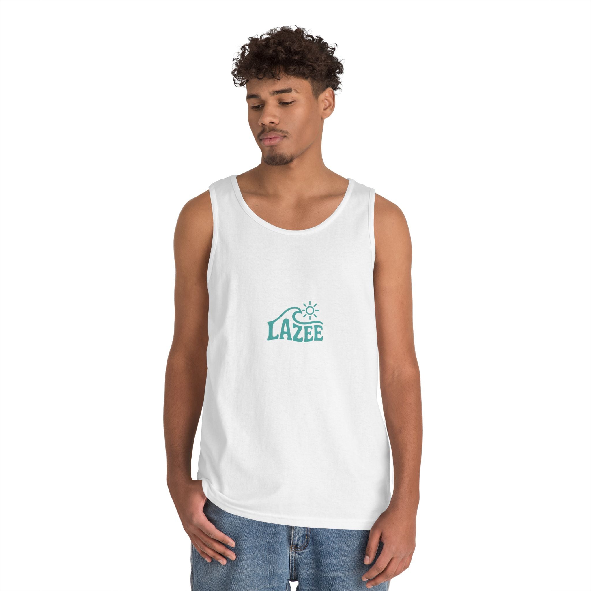 LAZEE Unisex Heavy Cotton Tank Top  Lazee.official