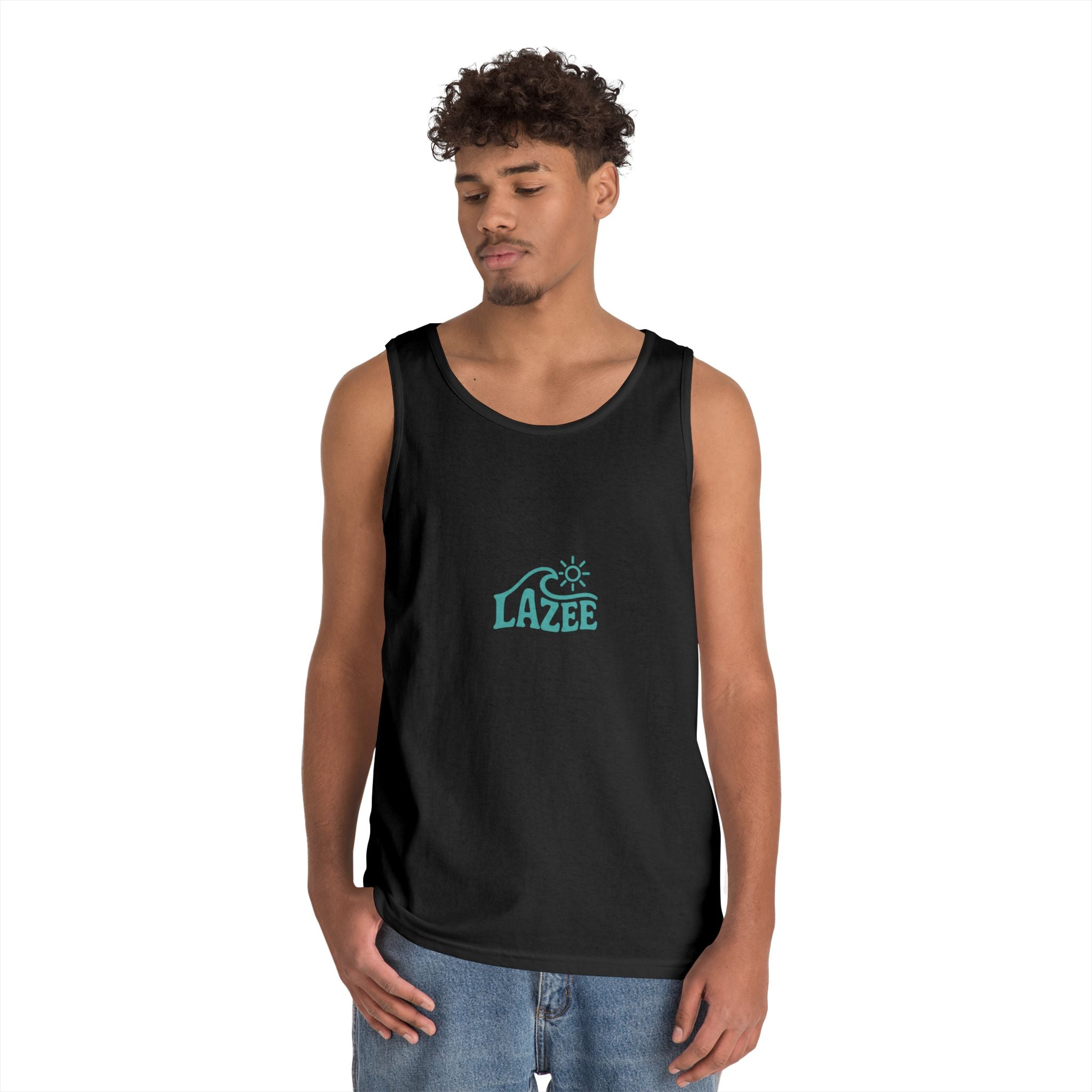 LAZEE Unisex Heavy Cotton Tank Top  Lazee.official