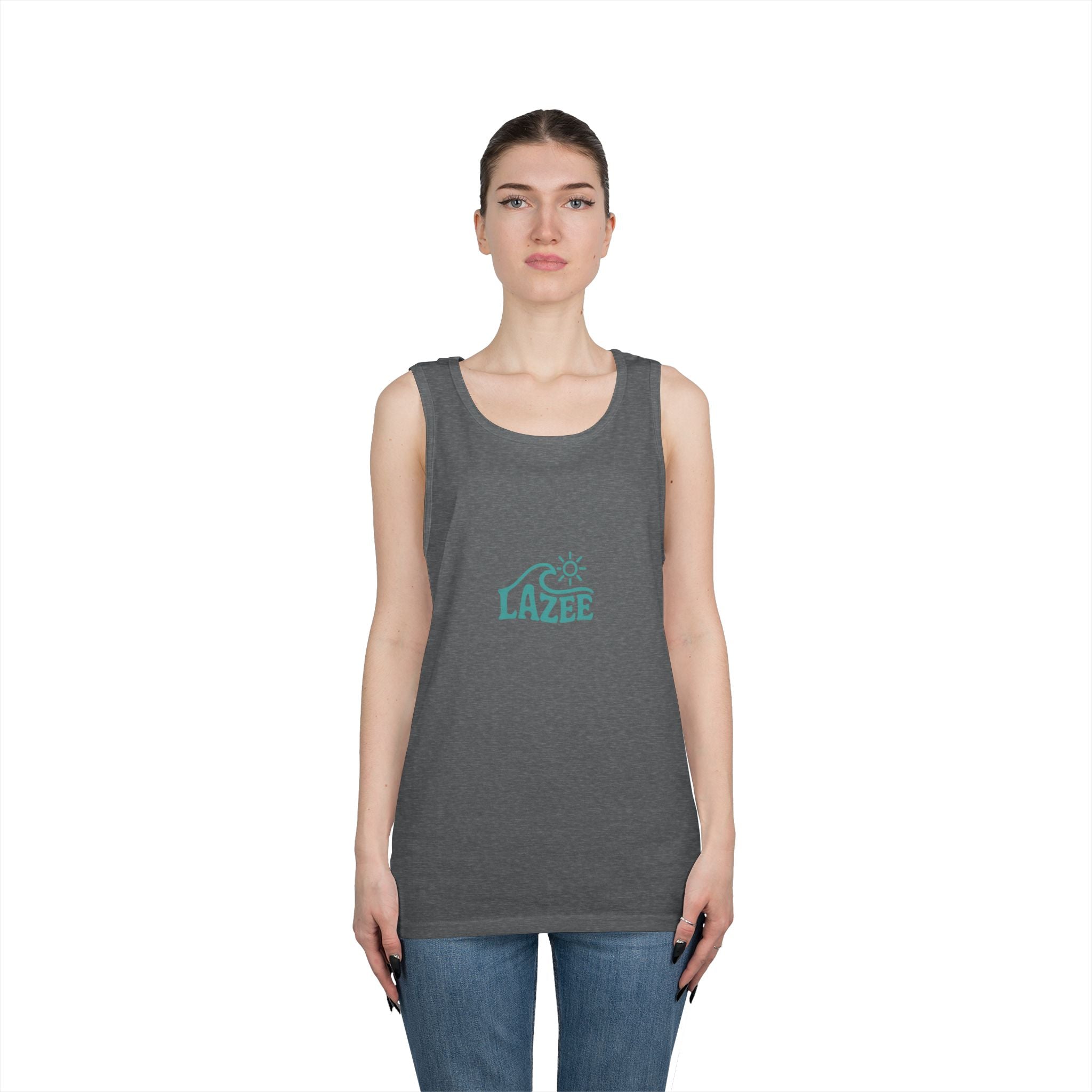 LAZEE Unisex Heavy Cotton Tank Top  Lazee.official