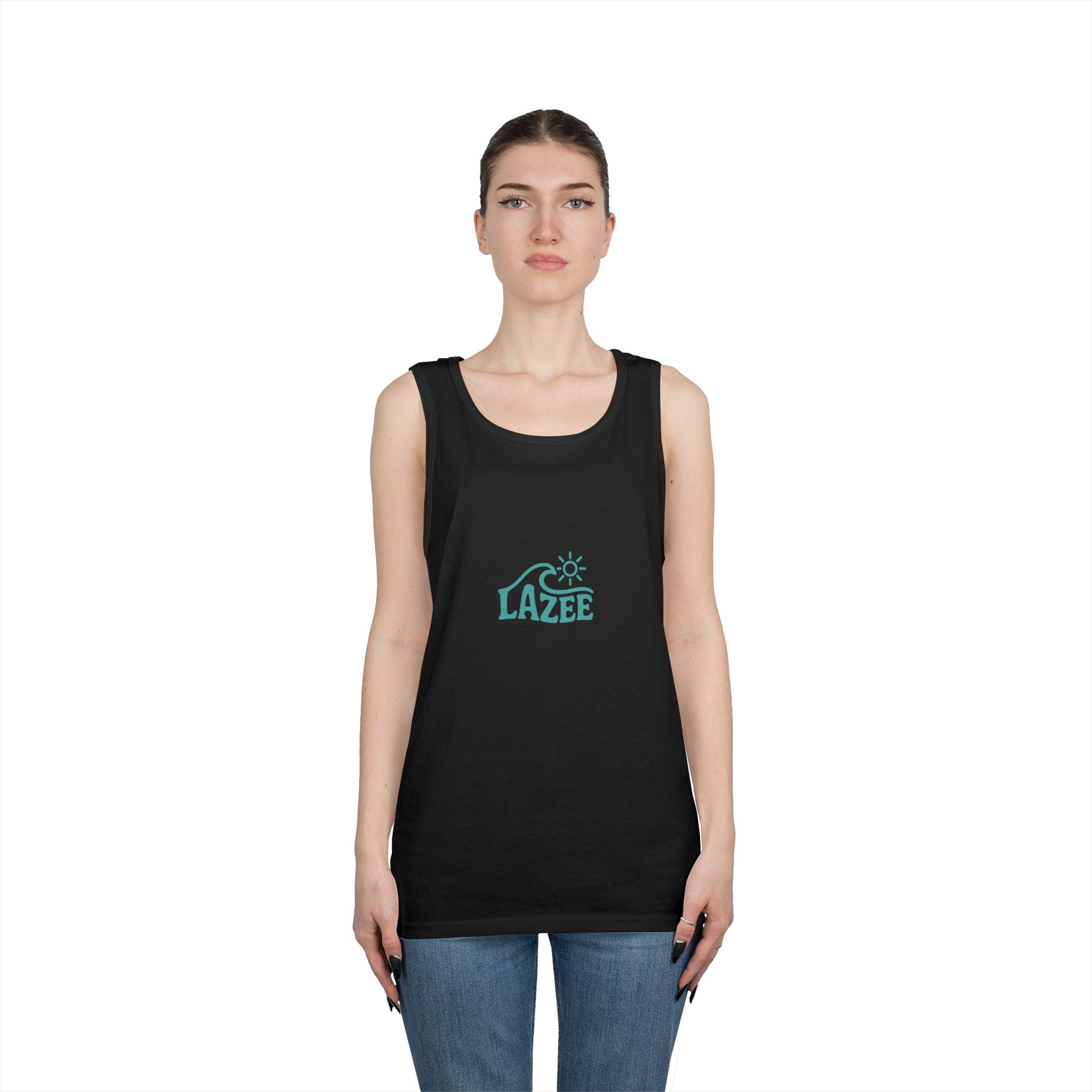 LAZEE Unisex Heavy Cotton Tank Top  Lazee.official