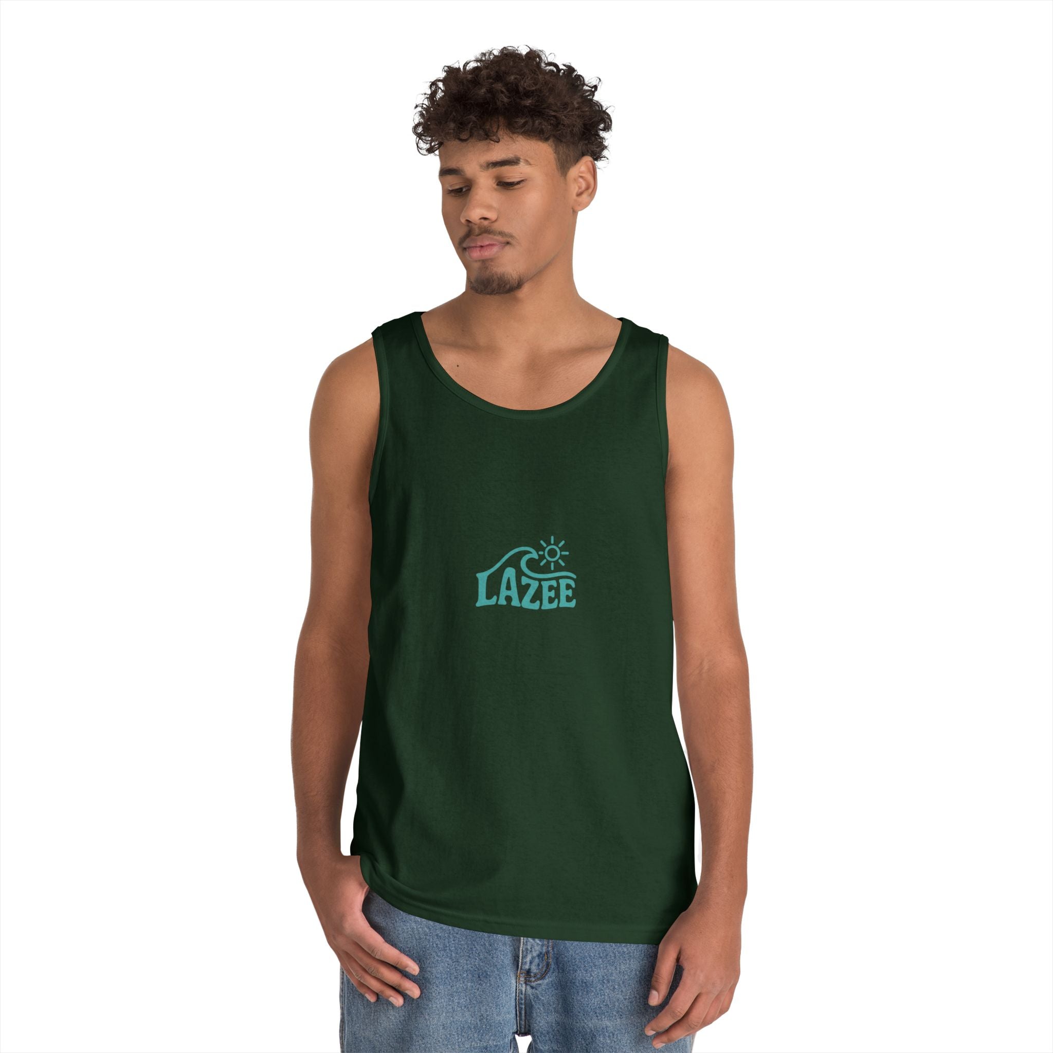 LAZEE Unisex Heavy Cotton Tank Top  Lazee.official