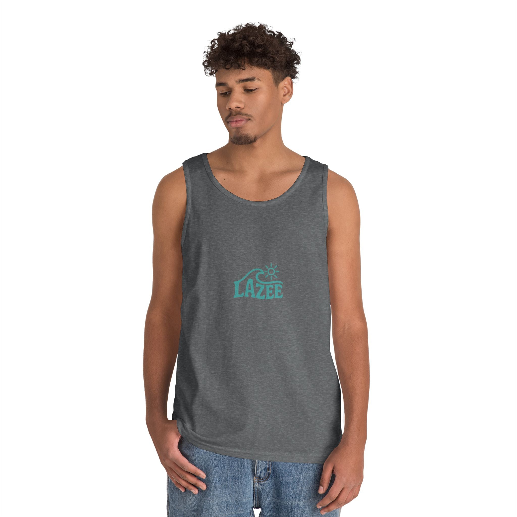 LAZEE Unisex Heavy Cotton Tank Top  Lazee.official