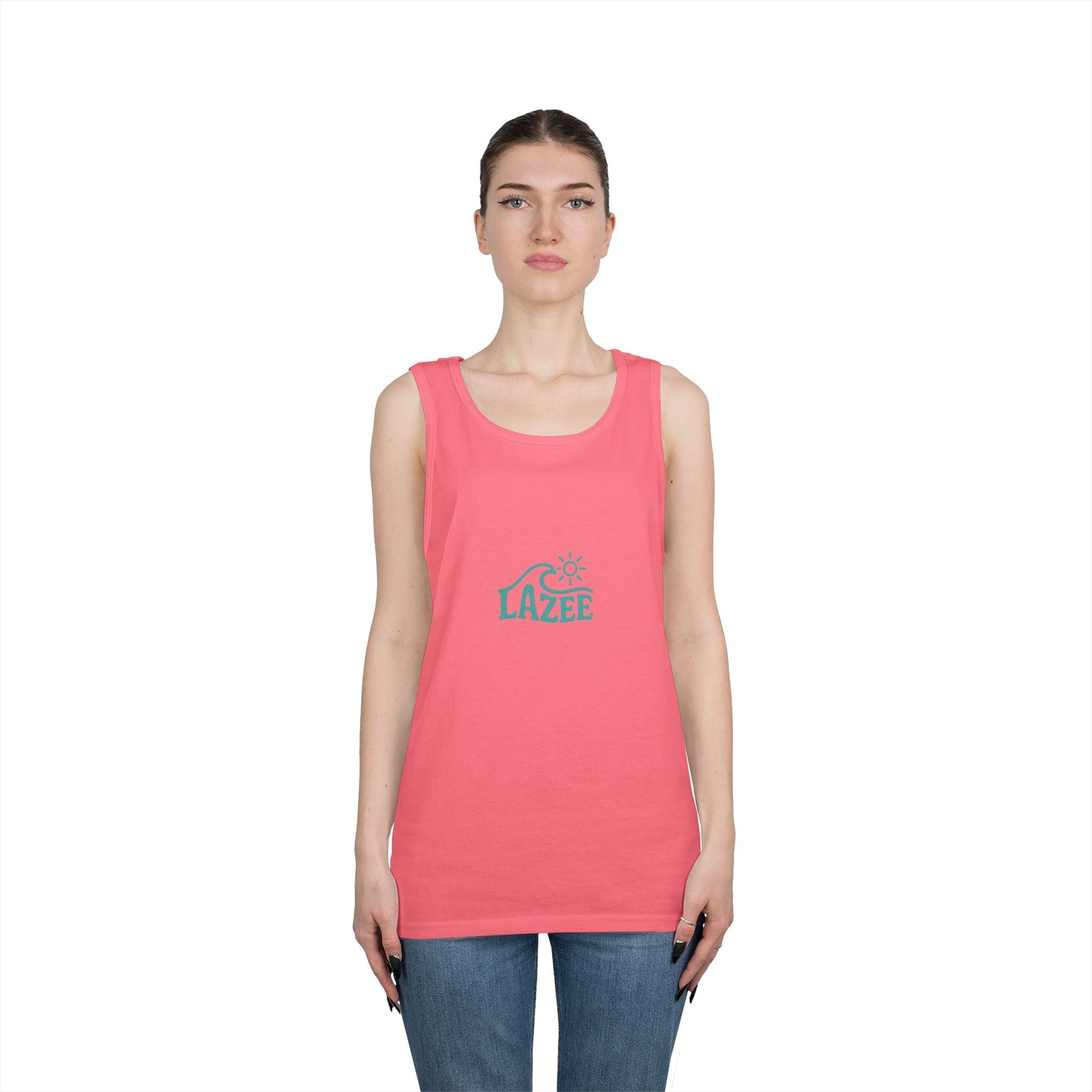 LAZEE Unisex Heavy Cotton Tank Top  Lazee.official