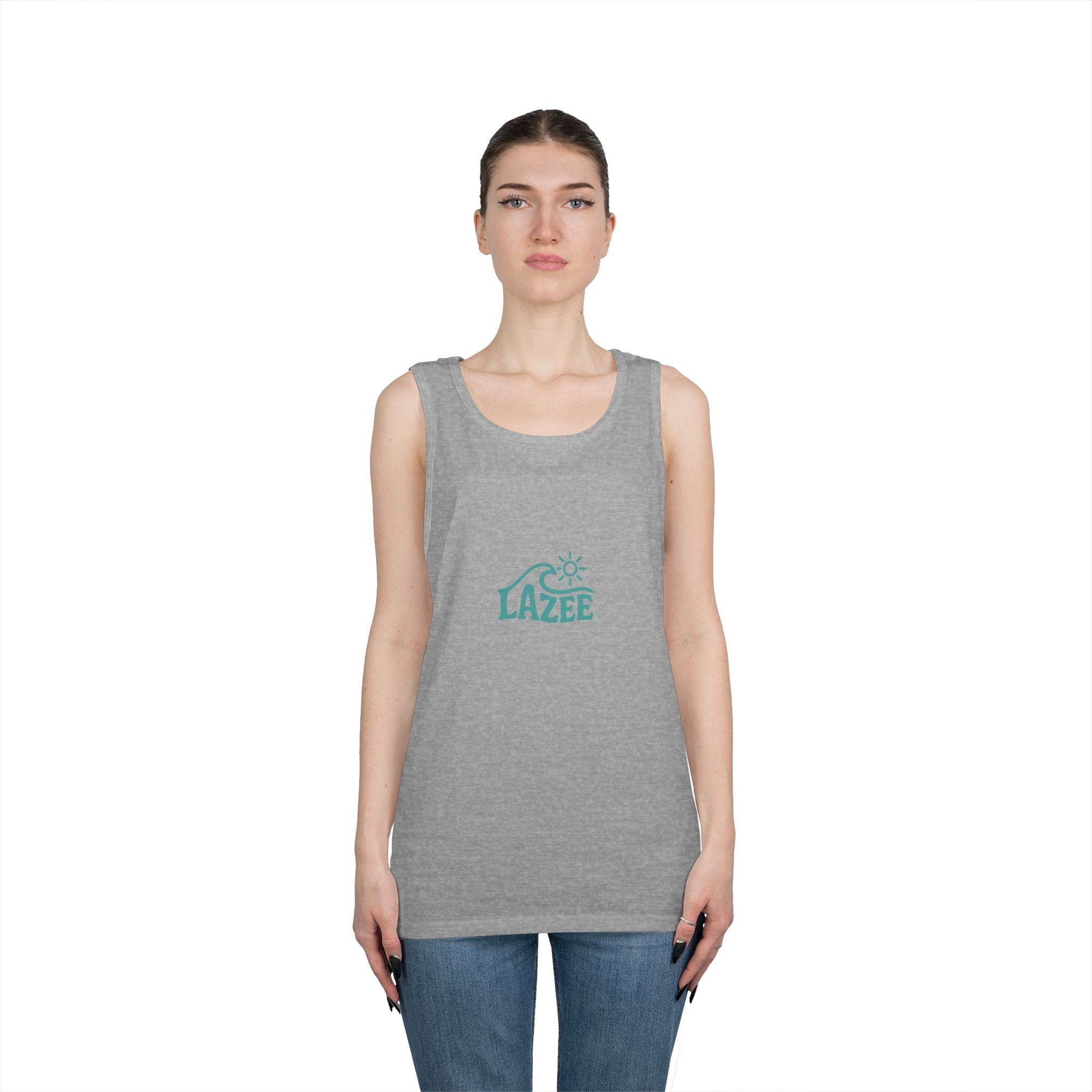 LAZEE Unisex Heavy Cotton Tank Top  Lazee.official