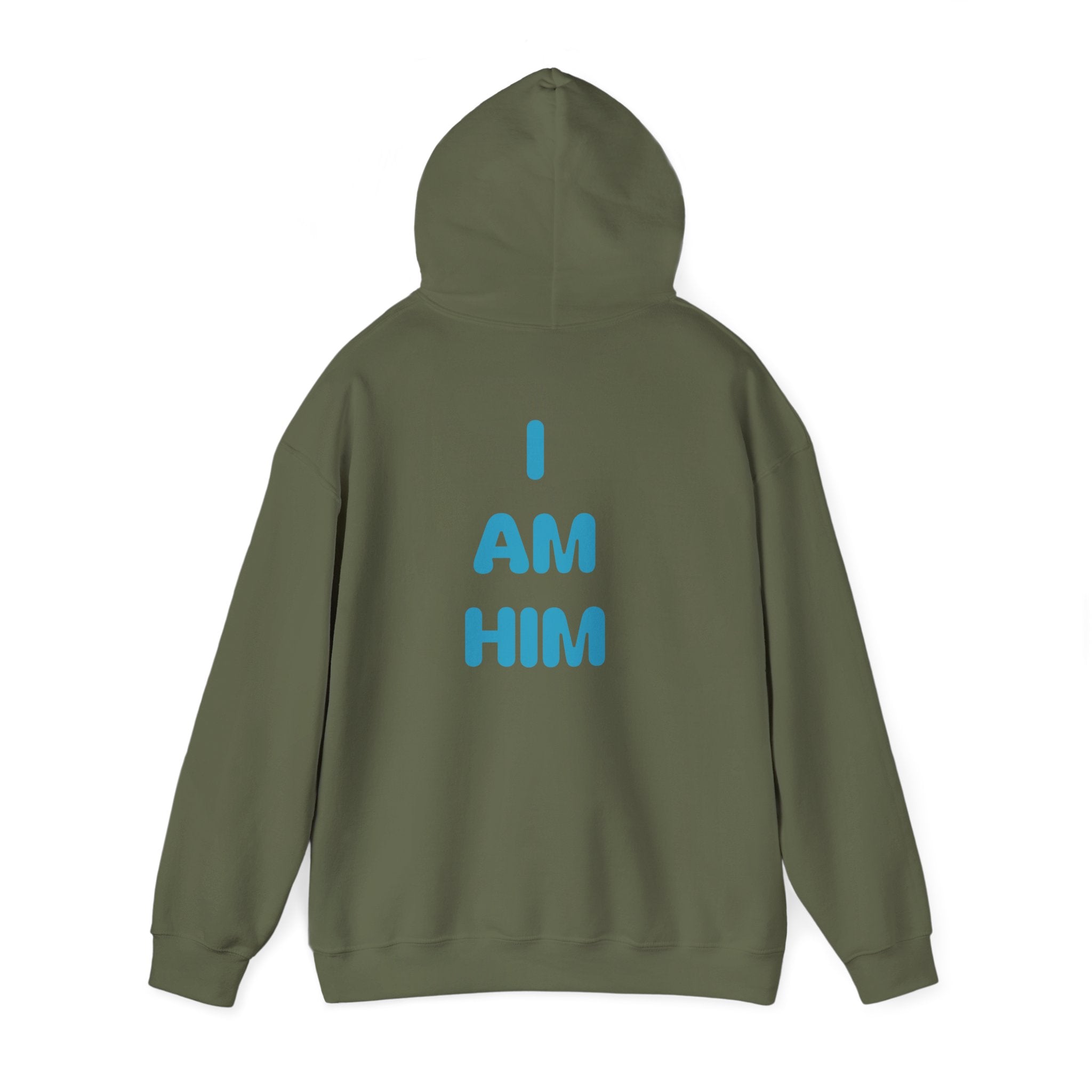 LAZEE Unisex “I Am Him” Cozy Heavy Blend Hoodie  Lazee.official