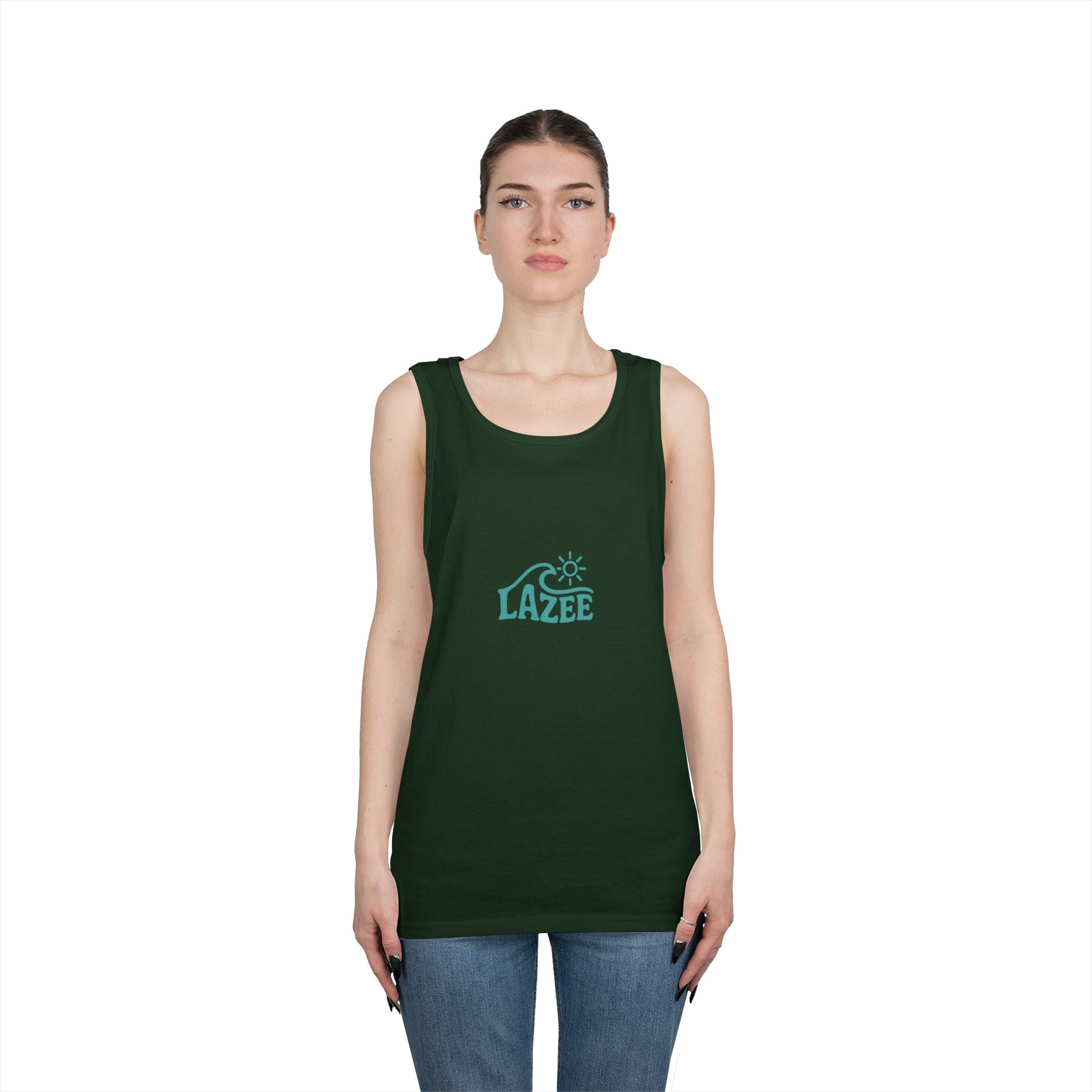 LAZEE Unisex Heavy Cotton Tank Top  Lazee.official