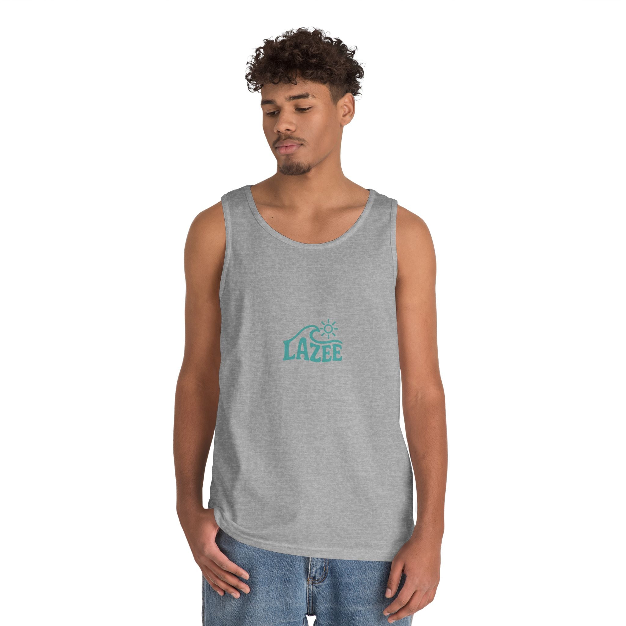 LAZEE Unisex Heavy Cotton Tank Top  Lazee.official