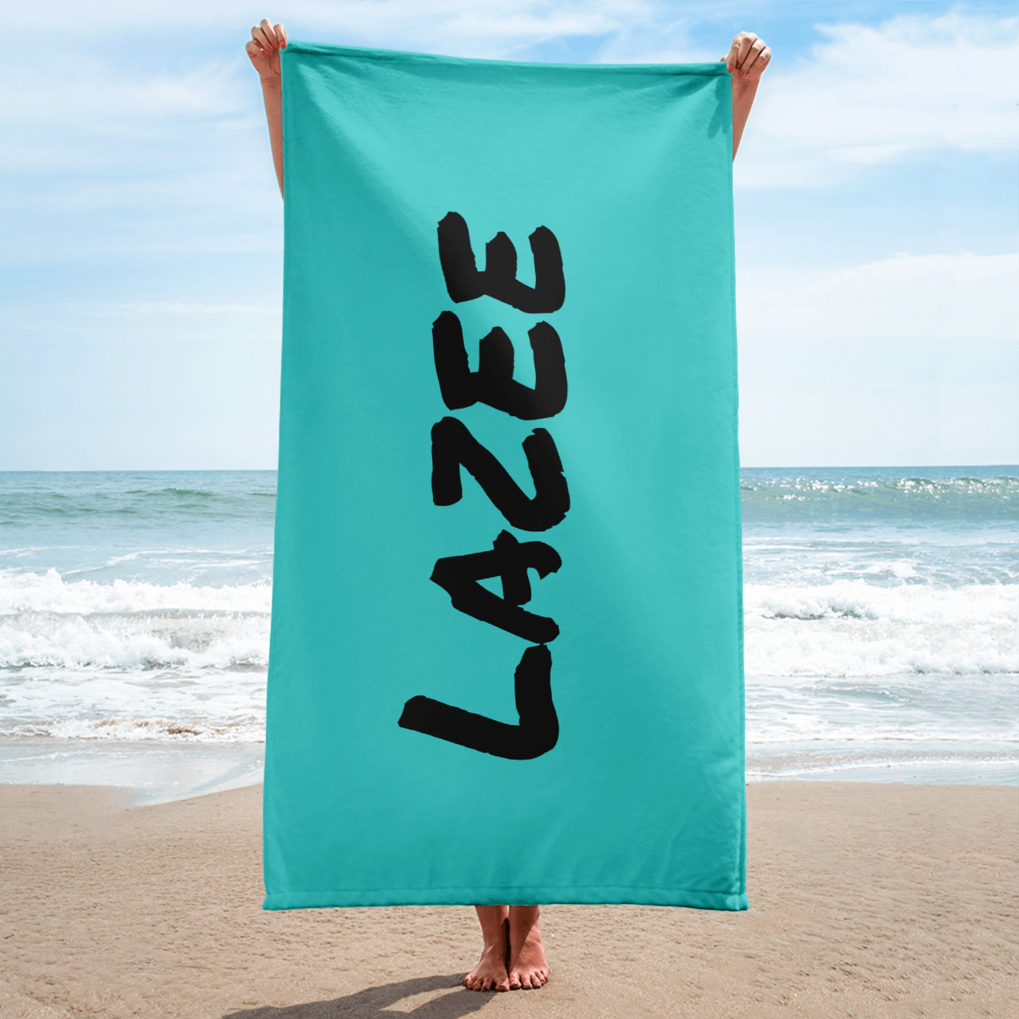 LAZEE Luxurious Graphic Beach Towel  Lazee.official